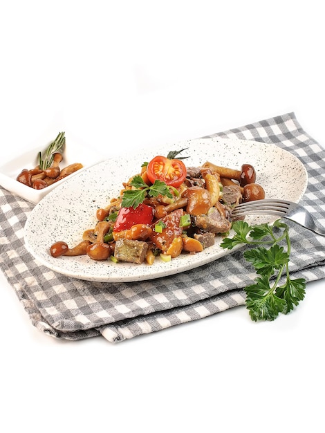 Talerz domowej potrawy